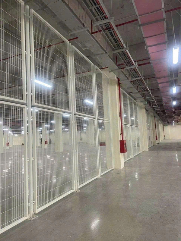 Khung vách ngăn nhà xưởng, khung ngăn sân bóng Pickerball - Lưới Thép ATN Steel - Công Ty TNHH Lưới Thép ATN Steel